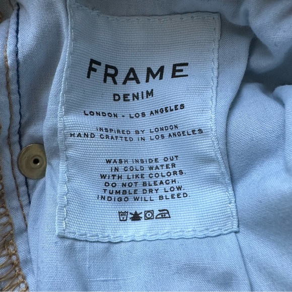 Frame Denim Le skinny de  Jeanne dark Blue - Picture 10 of 11